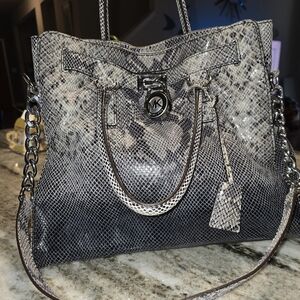 Michael Kors Snake Skin Bag